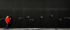 MAN ON BLACK