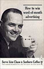 Chase & Sanborn Coffee Ad, 1962
