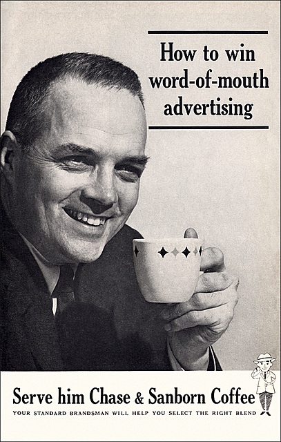 Chase & Sanborn Coffee Ad, 1962