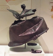Iberian Helmet in the Archaeological Museum of Madrid, October 2022