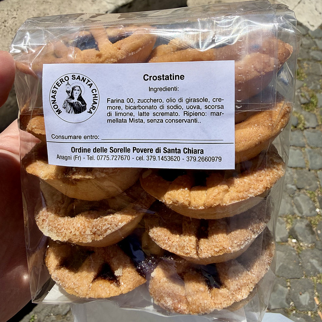 Rome 2026 – San Sebastiano fuori le mura – Crostatine