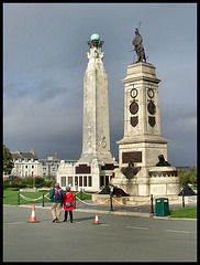 Plymouth war memorials