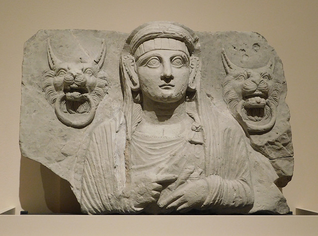 Portrait of a Woman Holding a Spindle and Distaff in the Metropolitan Museum of Art, March 2019