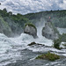 Hochwasser am Rheinfall 2021