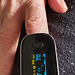 Oxygen heart rate monitor