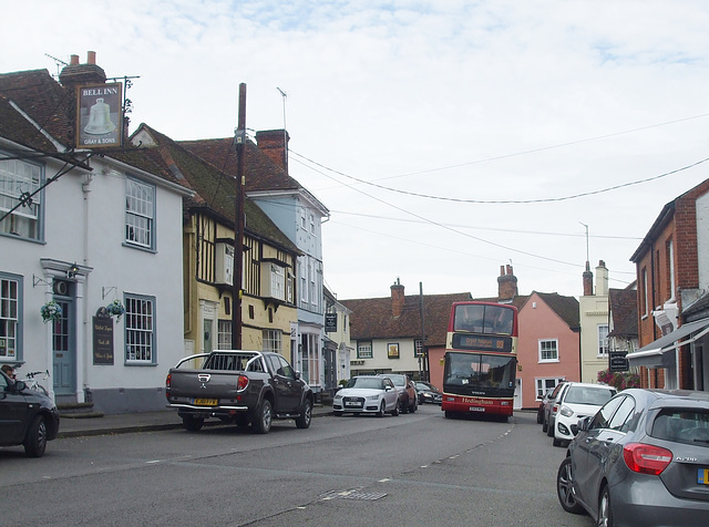 DSCF5031 Hedingham (Go-Ahead) EU53 MVZ  in Castle Hedingham - 3 Sep 2016