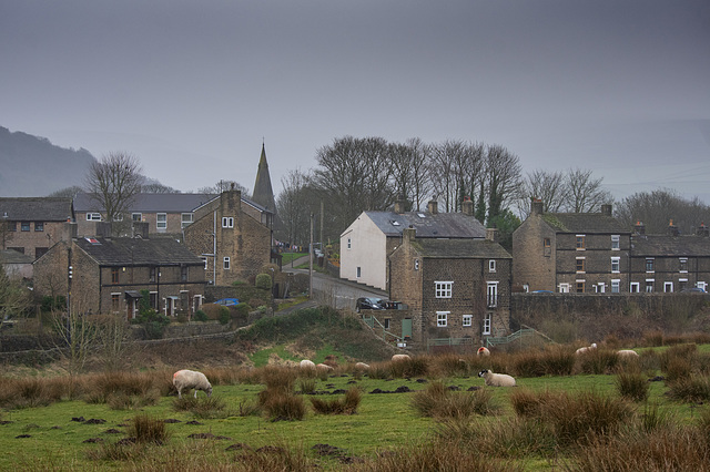 ipernity: Old Glossop Thorpe St - by Colin Ashcroft