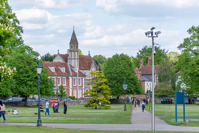 Salisbury, Blick zum Sarum-College - HBM