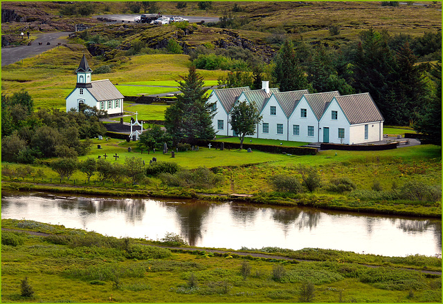 la chiesa di Pingvellir - Reykjavik -