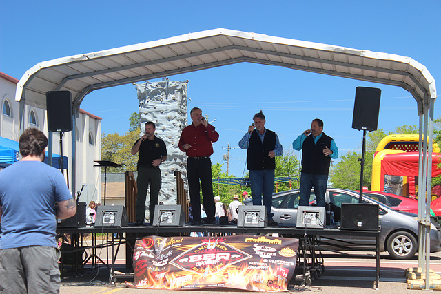 Spring Festival .. In this group, (The Men Of Praise)  are the fathers of the Grandaughters next over! :)