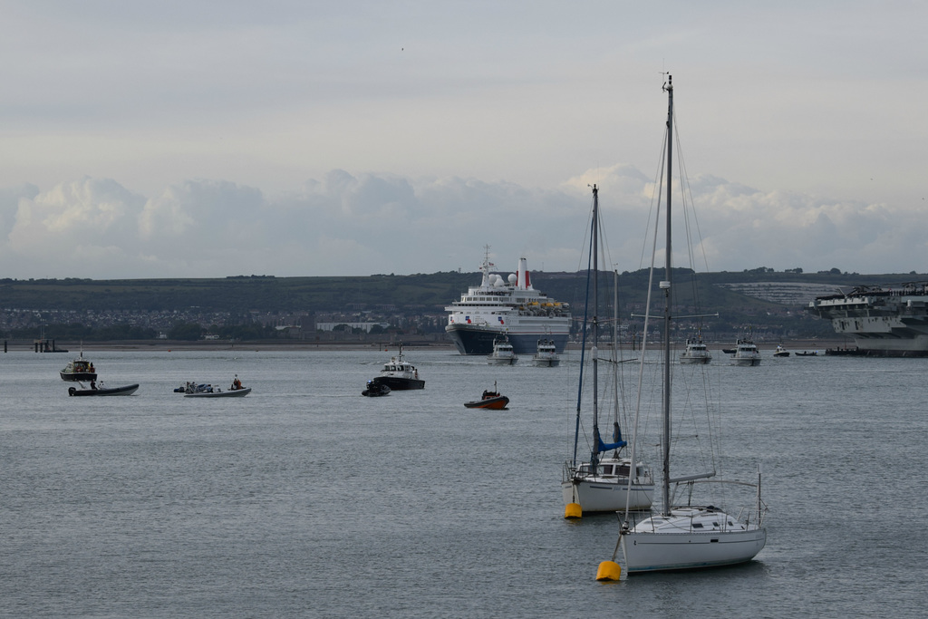 Boudicca Sails for Normandy (1) - 5 June 2019