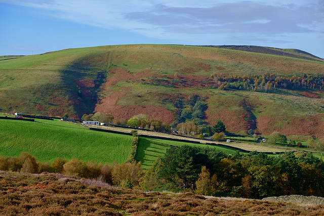 Long Clough from Chunal moor