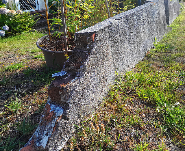 Worn wall Worn wall