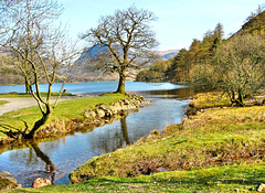 A view for two at Buttermere, Cumbria