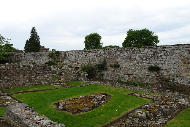 Grounds Of Melrose Abbey