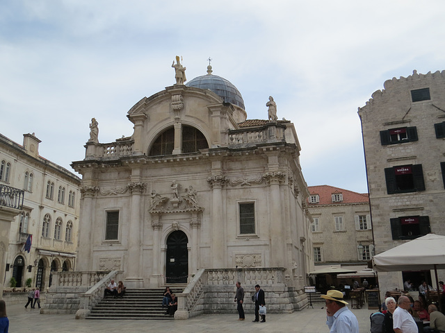 Dubrovnik : église Saint-Blaise.