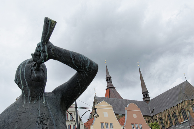 Mövenbrunnen Rostock (© Buelipix)