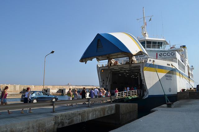 Malta-Gozo Ferry Ship