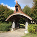 Lytch Gate by Edward Prior 1890, St Mary and St Peter's Church, Kelsale, Suffolk