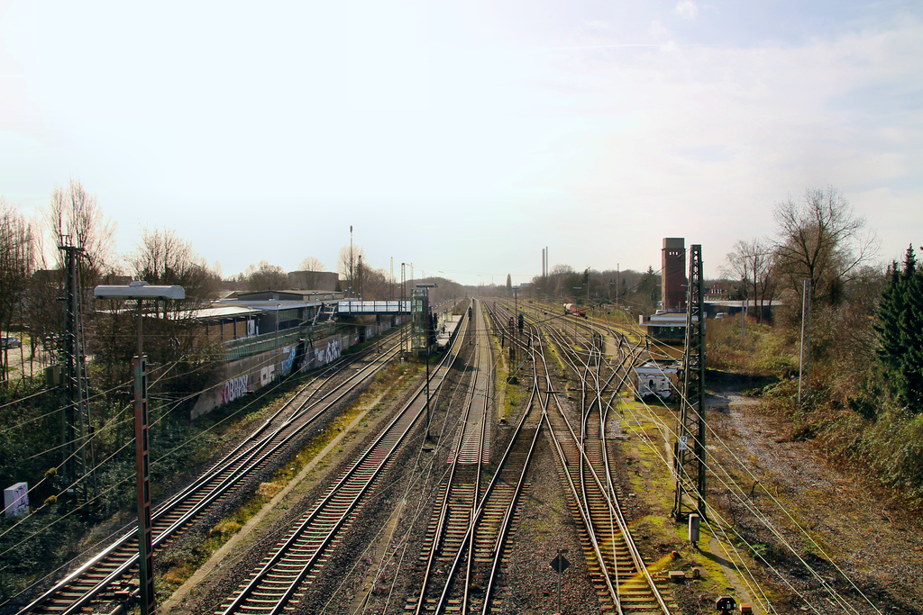 Bahnhof Gladbeck West / 15.02.2020