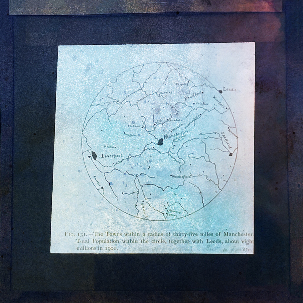 the towns within 35 miles of Manchester 1901