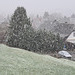 Schneesturm am heutigen Morgen