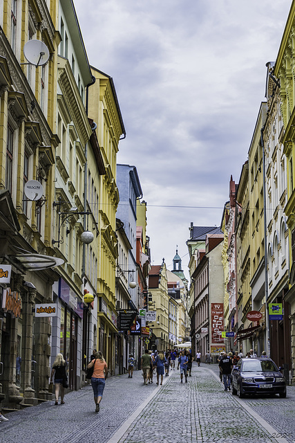 in den Strassen von Liberec (© Buelipix)