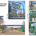 Burgess Park entrances - 2006 & 2018