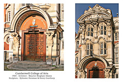 Camberwell College of Arts  entrance