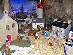 crèche de Noel, de la commune