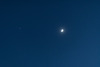 Mond und Jupiter