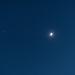 Mond und Jupiter