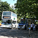 Big Green Bus Company LR52 BNN and Stagecoach in Cambridge (Cambus) 44005 (BP16 UWT) - 5 Jul 2019 (P1030066)