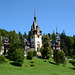 Romania, Sinaia, The Peleș Castle Taken from the Road to It