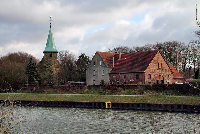 Dorf Hamm am Wesel-Datteln-Kanal (Haltern am See) / 26.12.2023