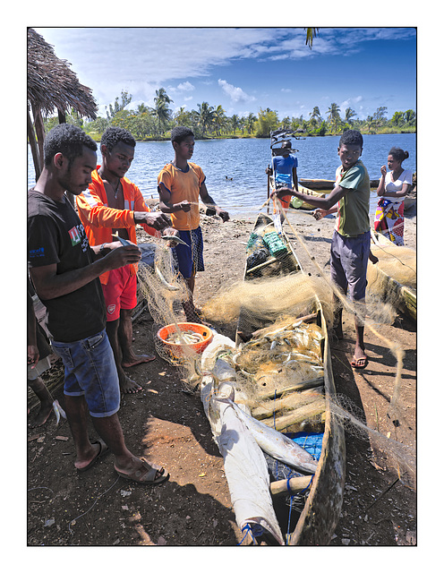Débarque du poisson Débarque du poisson
