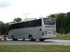 Goldline Executive Travel BT15 KMA at Fiveways, Barton Mills - 28 May 2022 (P1110978)