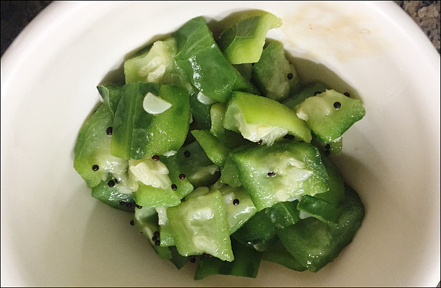 Angled Luffa, Silk squash ~ Chinese Okra