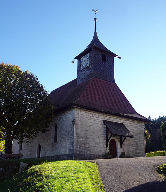 Reformierte Kirche von Les Planchettes NE