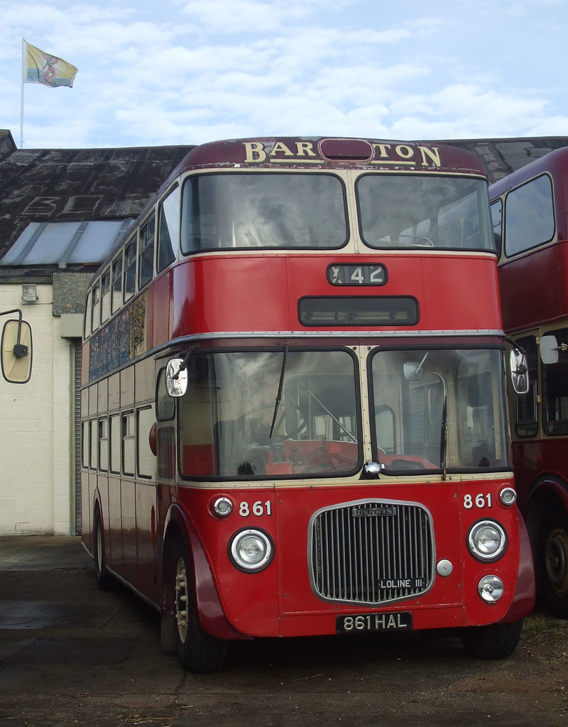 DSCF5347 Barton Transport 861 (861 HAL) at Chilwell - 25 Sep 2016