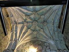 shaftesbury st peter church, dorset , c16 porch vaulting (3)