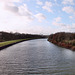 Der Wesel-Datteln-Kanal von der Hammer Brücke aus (Haltern am See) / 26.12.2023