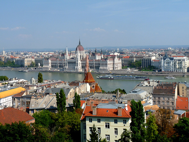 Budapest- View from the Fisherman's Bastion