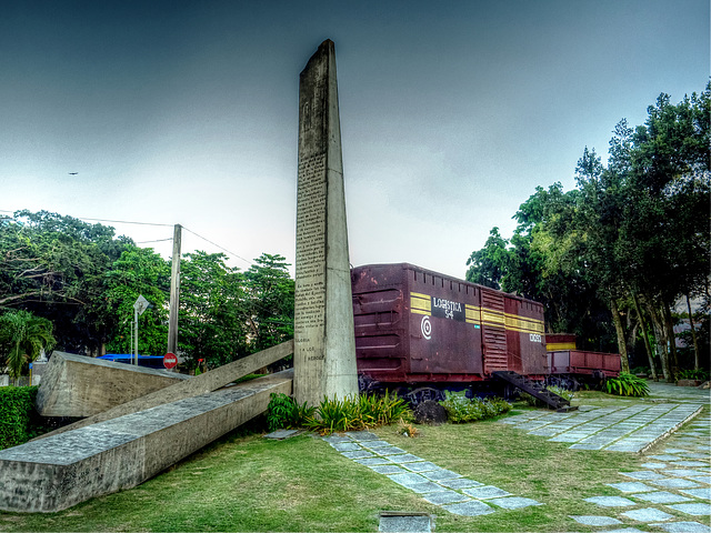 Parque del Tren Blindado (The Armored Train Park-Museum), a National Monument of Cuba, Santa Clara