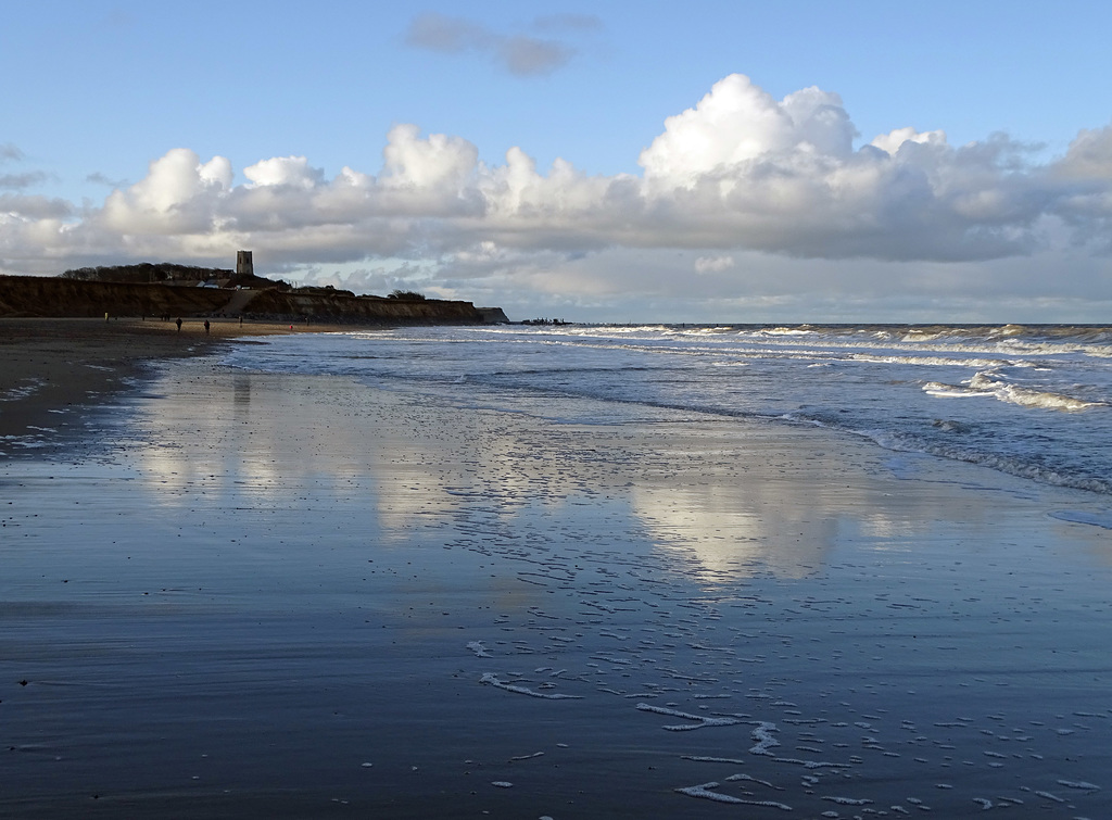 Happisburgh on the first day of Advent