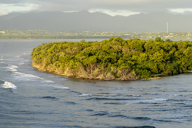 approaching Guadaloupe