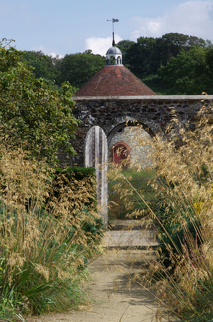 Door in the wall and dovecot