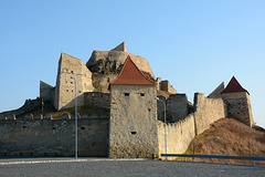 Romania, Rupea Citadel close-up from the North