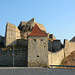 Romania, Rupea Citadel close-up from the North