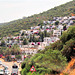 Some of the newer houses on the hillsides